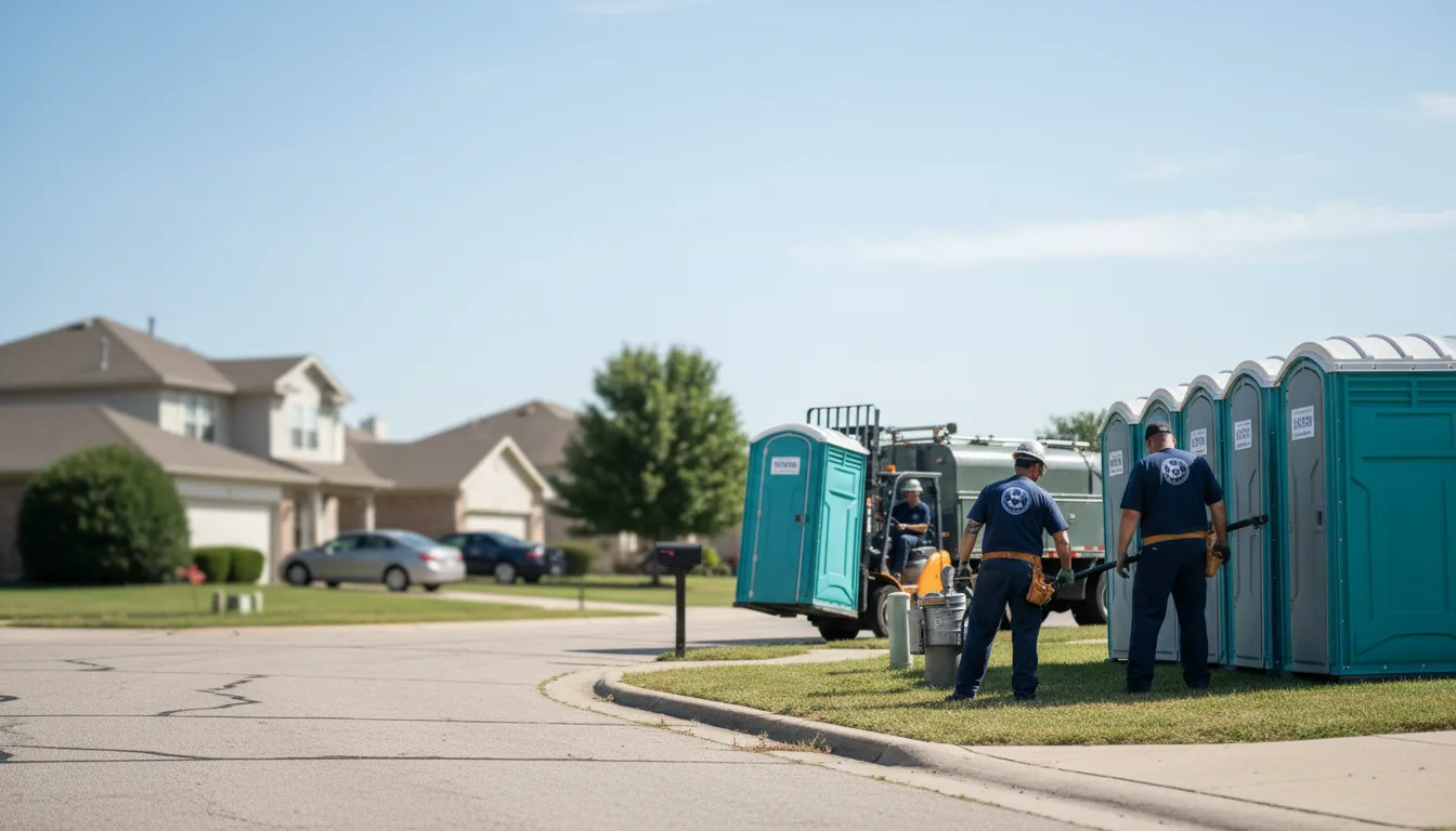 Porta Potty Rental in Foosland, IL near me